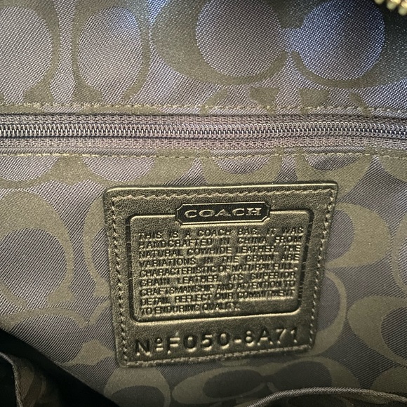 Authentic 2005 COACH Hampton Satchel bag - Medicine Hand Bag Style w/ dust bag - Picture 7 of 12